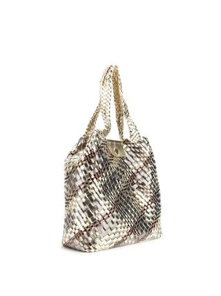 BORSA A SPALLA DONNA - CAFE NOIR BRONZO - C3MG1021 2