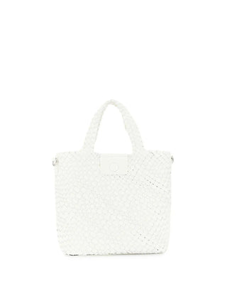 WOMEN'S TOTE BAG - CAFE NOIR SILVER-WHITE - C3MG1022 3