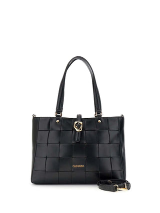 WOMEN'S TOTE BAG - CAFE NOIR BLACK - C3NH1016