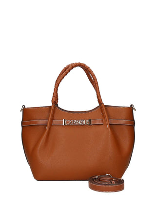 WOMEN'S SHOULDER BAG - CAFE NOIR LEATHER - C3YA1005