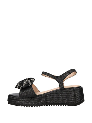WOMEN'S SANDAL - SWISH BLACK - 6061 4