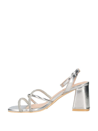 WOMEN'S SANDAL - SWISH SILVER - 6072 4