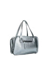 WOMEN'S SHOULDER BAG - REBELLE SILVER-WHITE - REB0163 P0025 2