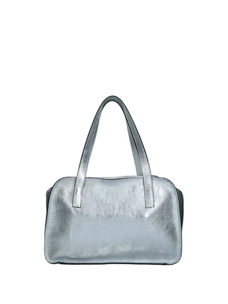 WOMEN'S SHOULDER BAG - REBELLE SILVER-WHITE - REB0163 P0025 4