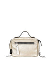 WOMEN'S SHOULDER BAG - REBELLE GOLD-WHITE - REB0164 P0025 1