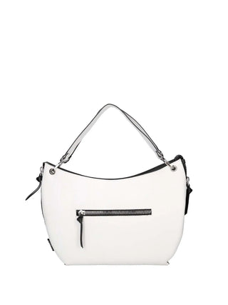 WOMEN'S HANDBAG - REBELLE BLACK-WHITE - REB0165 P0019 1