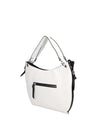 WOMEN'S HANDBAG - REBELLE BLACK-WHITE - REB0165 P0019 2