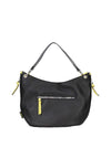 WOMEN'S HANDBAG - REBELLE BLACK-YELLOW - REB0165 P0019 1