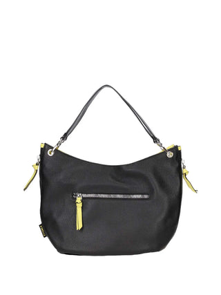 WOMEN'S HANDBAG - REBELLE BLACK-YELLOW - REB0165 P0019 1