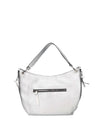 WOMEN'S HANDBAG - REBELLE SILVER-WHITE - REB0165 P0025 1