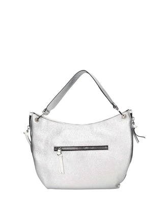 WOMEN'S HANDBAG - REBELLE SILVER-WHITE - REB0165 P0025 1