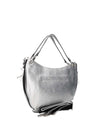 WOMEN'S HANDBAG - REBELLE SILVER-WHITE - REB0165 P0025 3