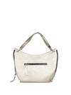 WOMEN'S HANDBAG - REBELLE GOLD-WHITE - REB0165 P0025 1