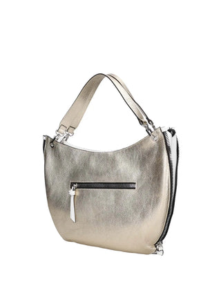 WOMEN'S HANDBAG - REBELLE GOLD-WHITE - REB0165 P0025 2