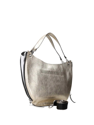WOMEN'S HANDBAG - REBELLE GOLD-WHITE - REB0165 P0025 3