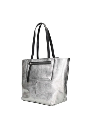 WOMEN'S SHOULDER BAG - REBELLE SILVER - REB0174 P0016 2
