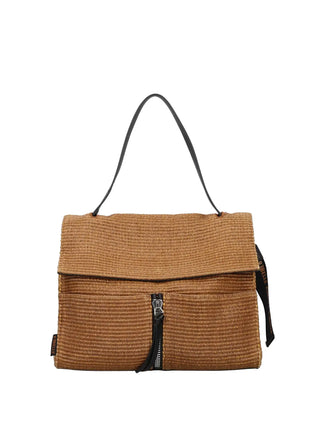 WOMEN'S SHOULDER BAG - REBELLE BEIGE - REB0186 P0023