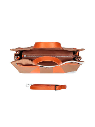 WOMEN'S HANDBAG - REBELLE ORANGE - REB0188 P0021 5