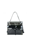 WOMEN'S SHOULDER BAG - REBELLE BLACK - REB0192 P0027 1