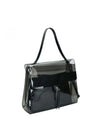 WOMEN'S SHOULDER BAG - REBELLE BLACK - REB0192 P0027 2