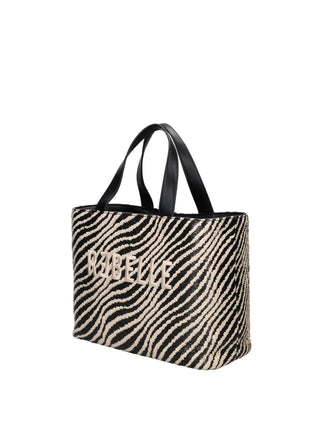 WOMEN'S SHOULDER BAG - REBELLE BLACK - REB0211 T0021 2
