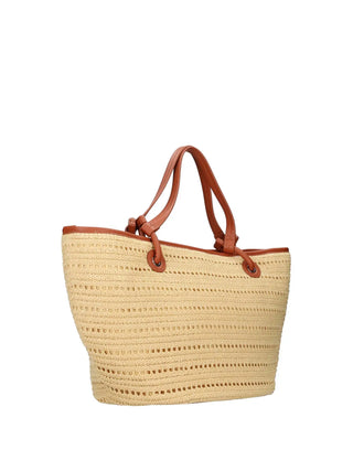 WOMEN'S SHOULDER BAG - REBELLE BEIGE - REB0212 T0022 3