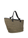 WOMEN'S SHOULDER BAG - REBELLE BLACK-WHITE - REB0212 T0022 3
