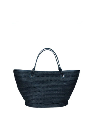 WOMEN'S SHOULDER BAG - REBELLE BLACK - REB0212 T0022