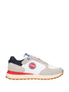 SNEAKERS UOMO - COLMAR BIANCO-ROSSO - TRAVIS ORIGINALS 1