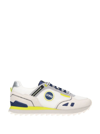 SNEAKERS UOMO - COLMAR BIANCO-BLU - TRAVIS SPORT CRISP