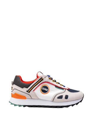 MEN'S SNEAKERS - COLMAR WHITE-MULTI - TRAVIS SPORT DIVISIO