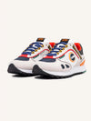 MEN'S SNEAKERS - COLMAR WHITE-MULTI - TRAVIS SPORT DIVISIO 2