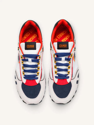 MEN'S SNEAKERS - COLMAR WHITE-MULTI - TRAVIS SPORT DIVISIO 4