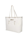 WOMEN'S SHOULDER BAG - JUST CAVALLI WHITE - 80RA4BU1 ZSB81 2