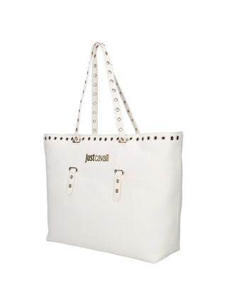 WOMEN'S SHOULDER BAG - JUST CAVALLI WHITE - 80RA4BU1 ZSB81 2