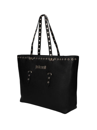 WOMEN'S SHOULDER BAG - JUST CAVALLI BLACK - 80RA4BU1 ZSB81 2