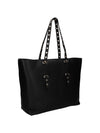 WOMEN'S SHOULDER BAG - JUST CAVALLI BLACK - 80RA4BU1 ZSB81 3
