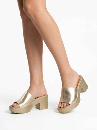 WOMEN'S MULE - CINZIA SOFT PLATINO - IAF203174L 6
