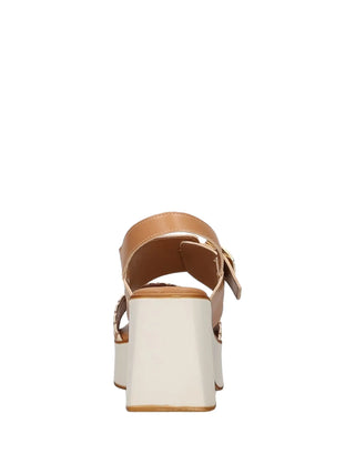 WOMEN'S SANDAL - CINZIA SOFT BROWN - TS31437 5