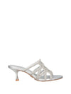 WOMAN'S SANDAL - ALBANO VANITY SILVER - AV7029 1