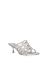 WOMAN'S SANDAL - ALBANO VANITY SILVER - AV7029 2