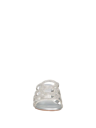WOMAN'S SANDAL - ALBANO VANITY SILVER - AV7029 3