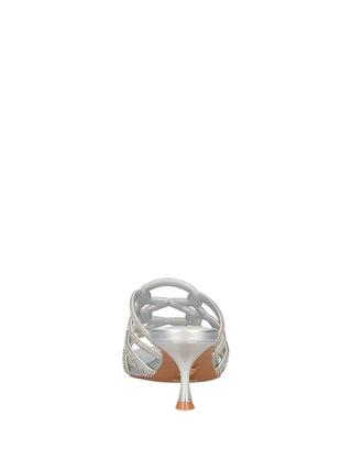 WOMAN'S SANDAL - ALBANO VANITY SILVER - AV7029 5