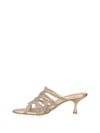 WOMEN'S MULES - ALBANO VANITY PLATINO - AV7029 4