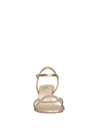 WOMAN'S SANDAL - ALBANO VANITY PLATINO - AV7037 3