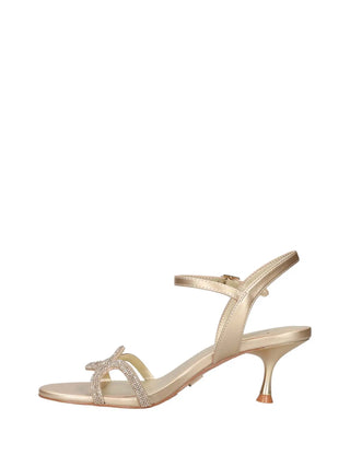 WOMAN'S SANDAL - ALBANO VANITY PLATINO - AV7037 4