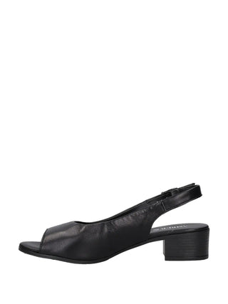 WOMEN'S SANDALS - AMBER&JADE BLACK - 243065PC 4