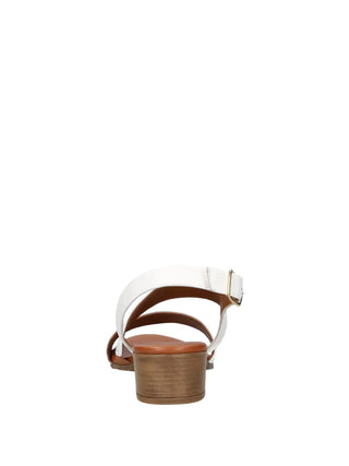 SANDALO DONNA - AMBER&JADE BIANCO - 243080PC 5
