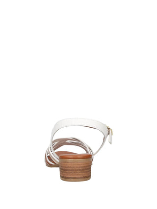 SANDALO DONNA - AMBER&JADE BIANCO - 243110PC 5