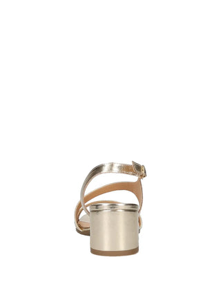 WOMEN'S SANDAL - AMBER&JADE PLATINUM - 255225PC 5